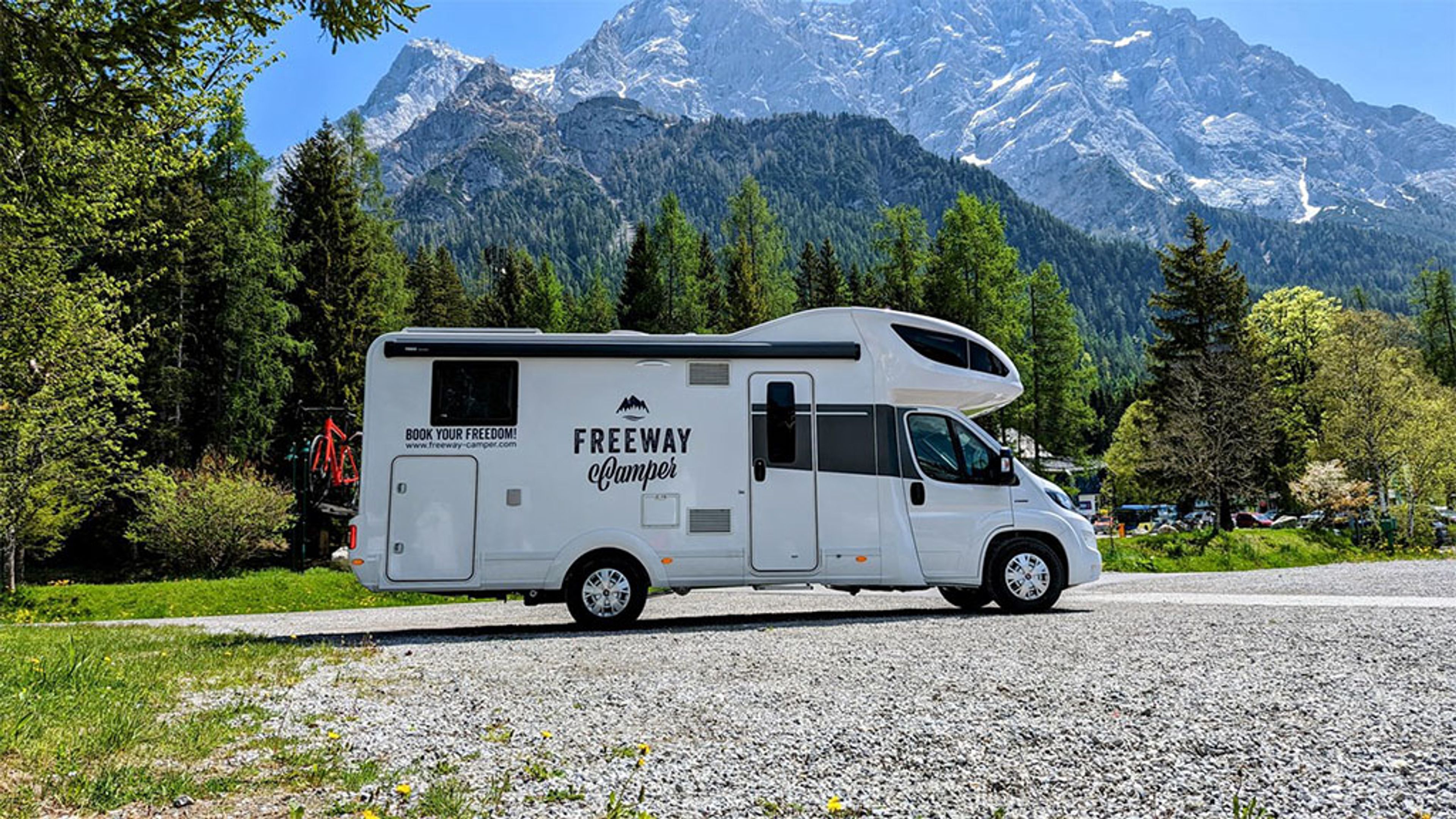 RV Class C Alcove 750 for 4 FreewayCamper