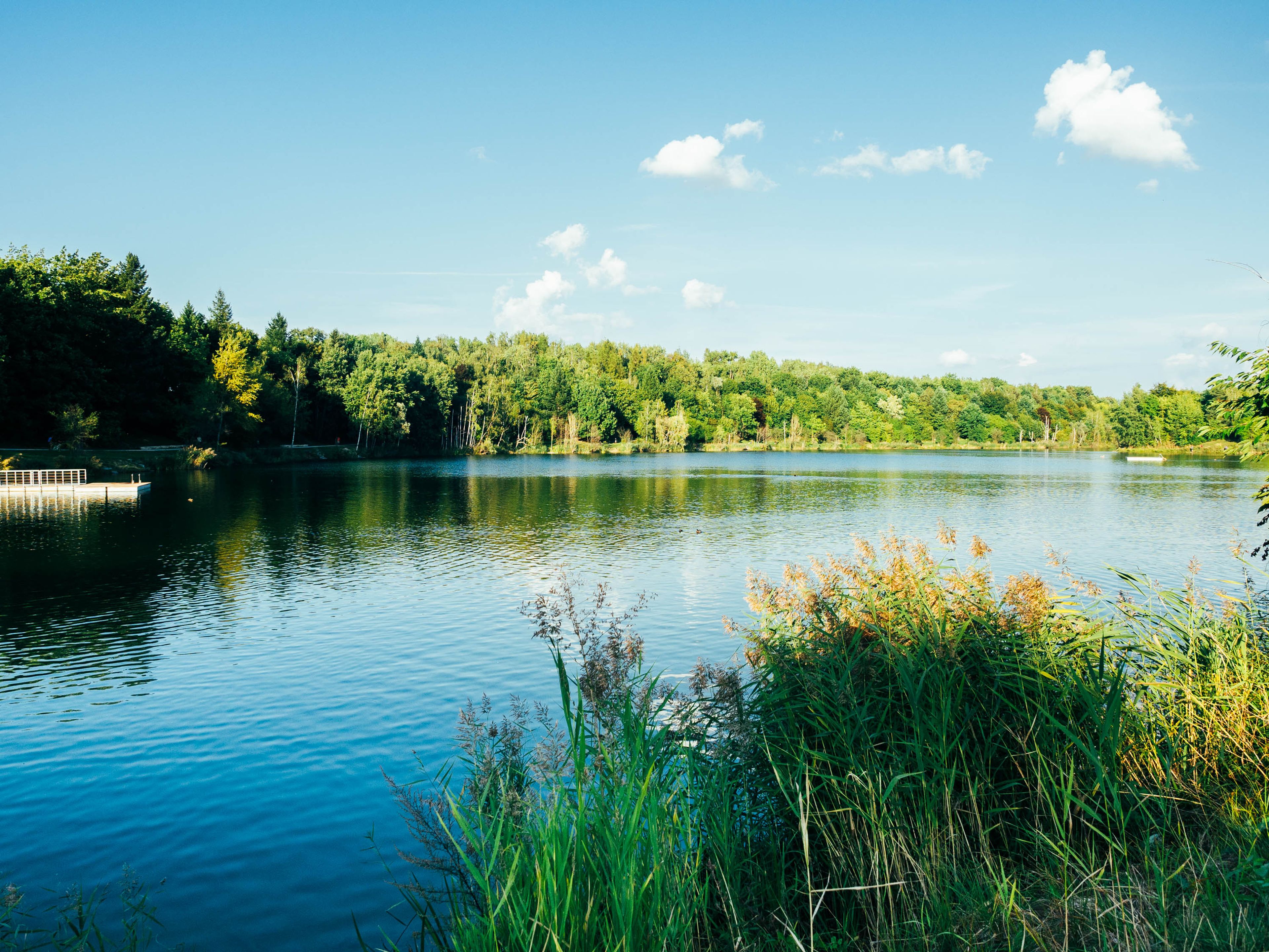 Opava - Stříbrné jezero pár kroků od centra.