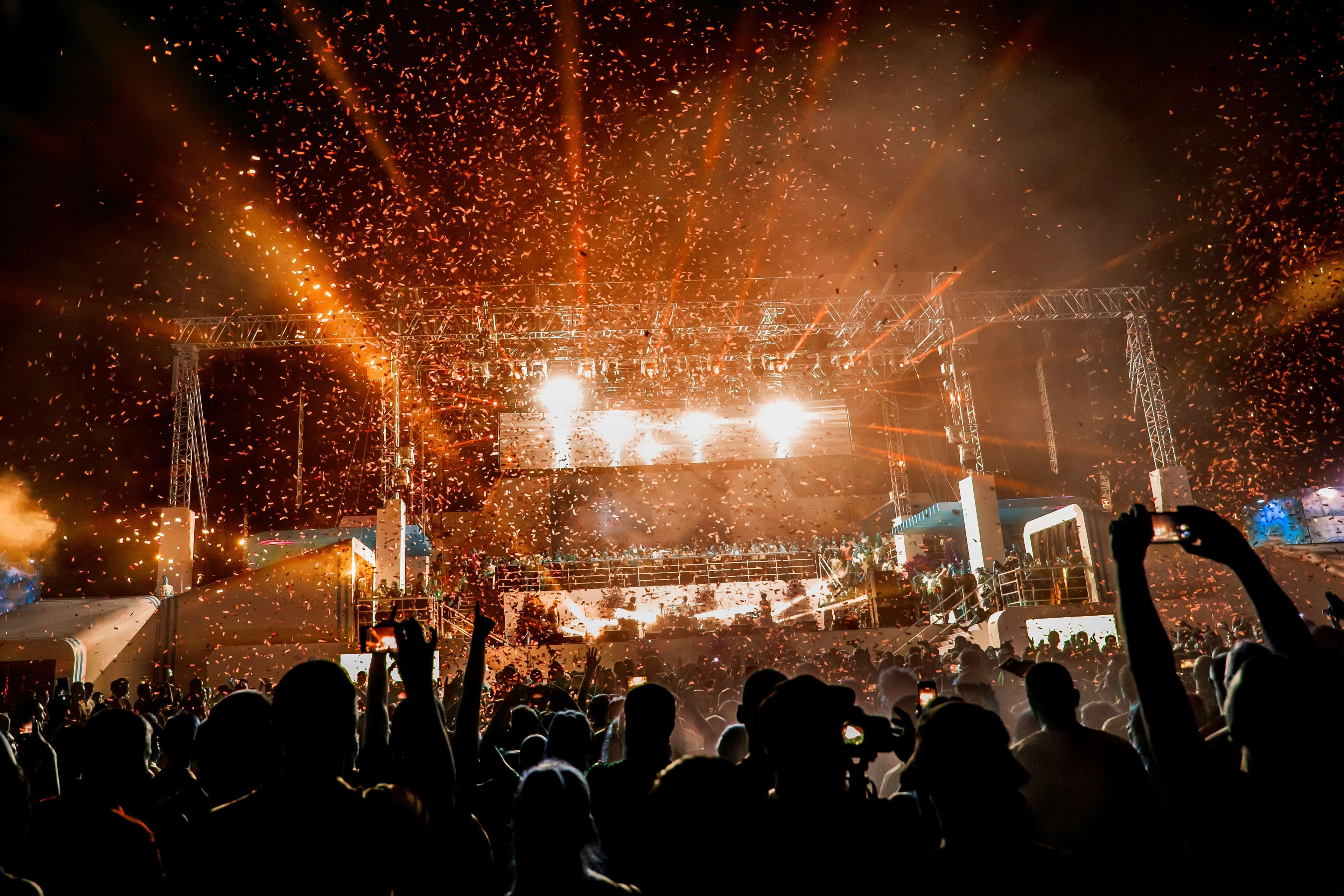 Paarokaville Festival vor Bühne