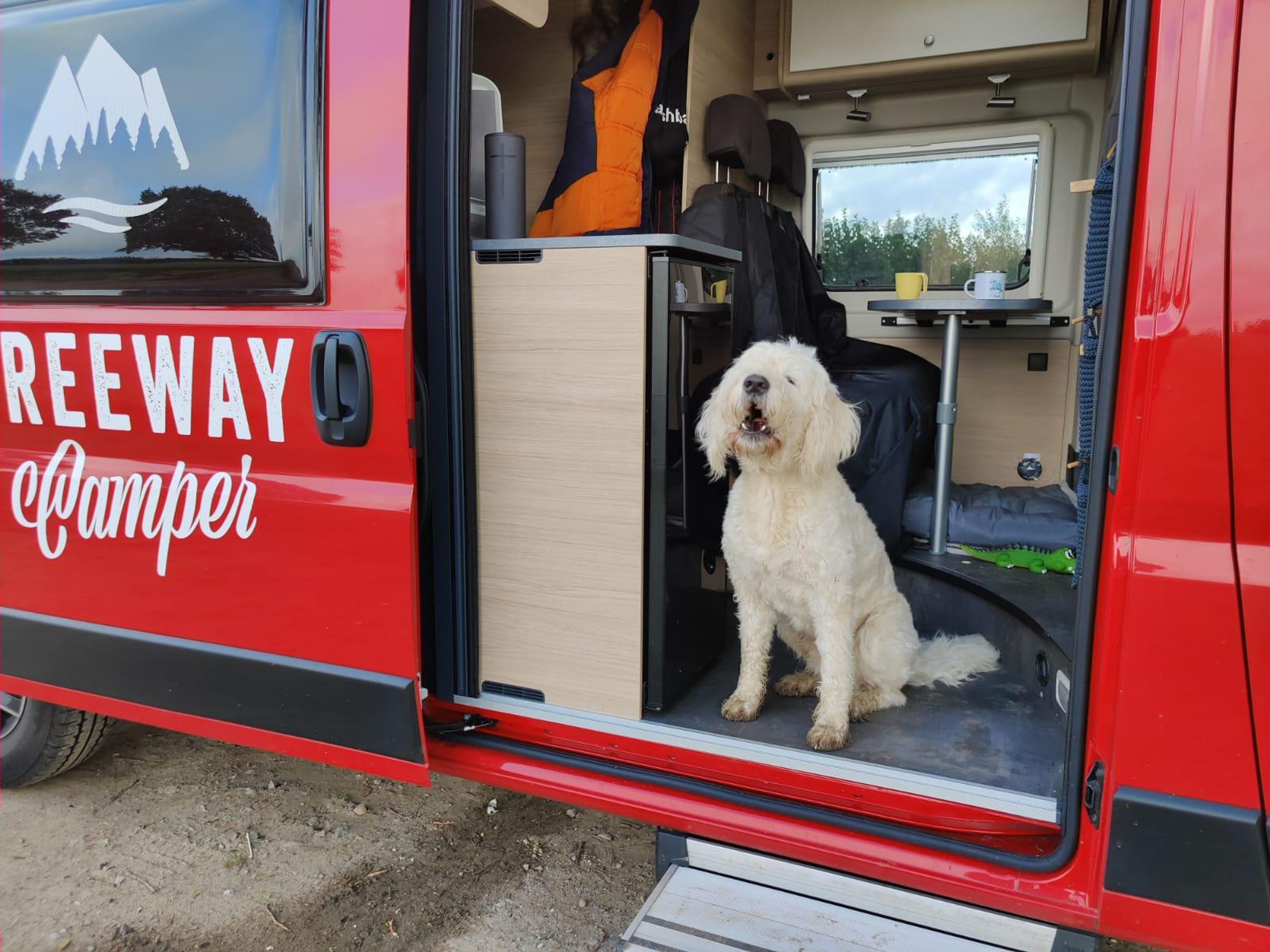 Van camping is a holiday for you and your dog
