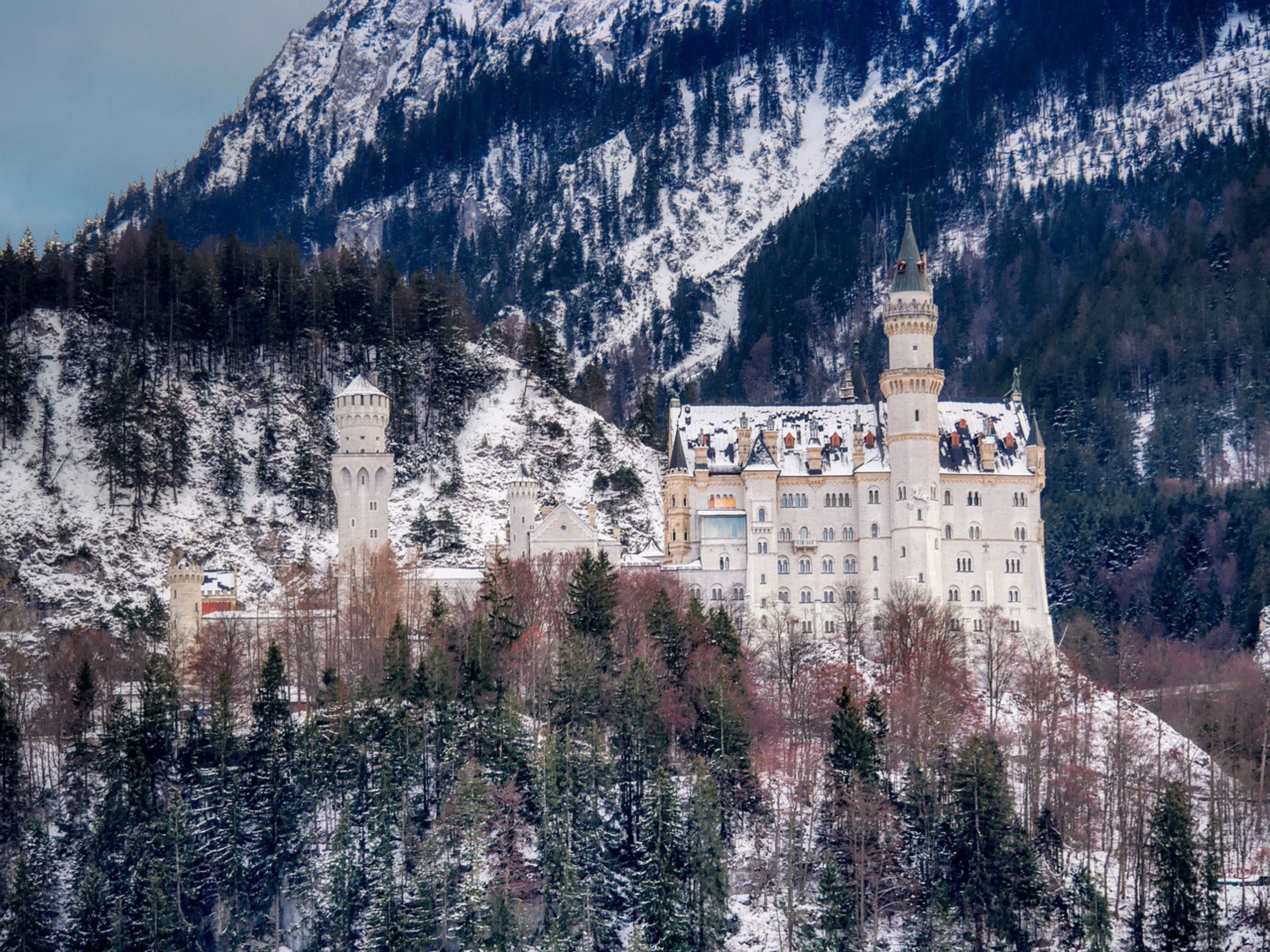 Märchenhaftes Schloss im Allgäu
