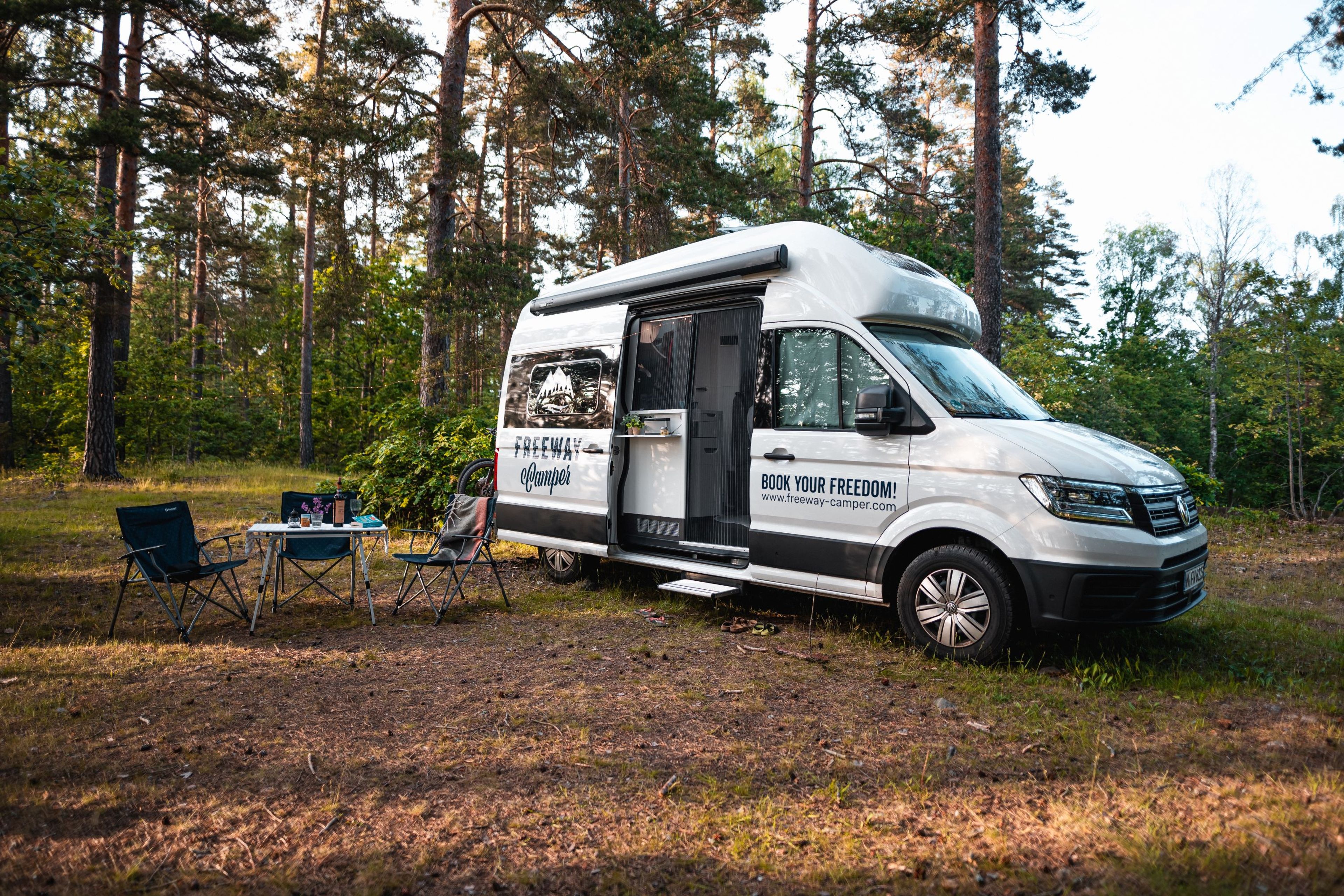 Mit unserem VW Grand California wird Camping überall zum Luxus