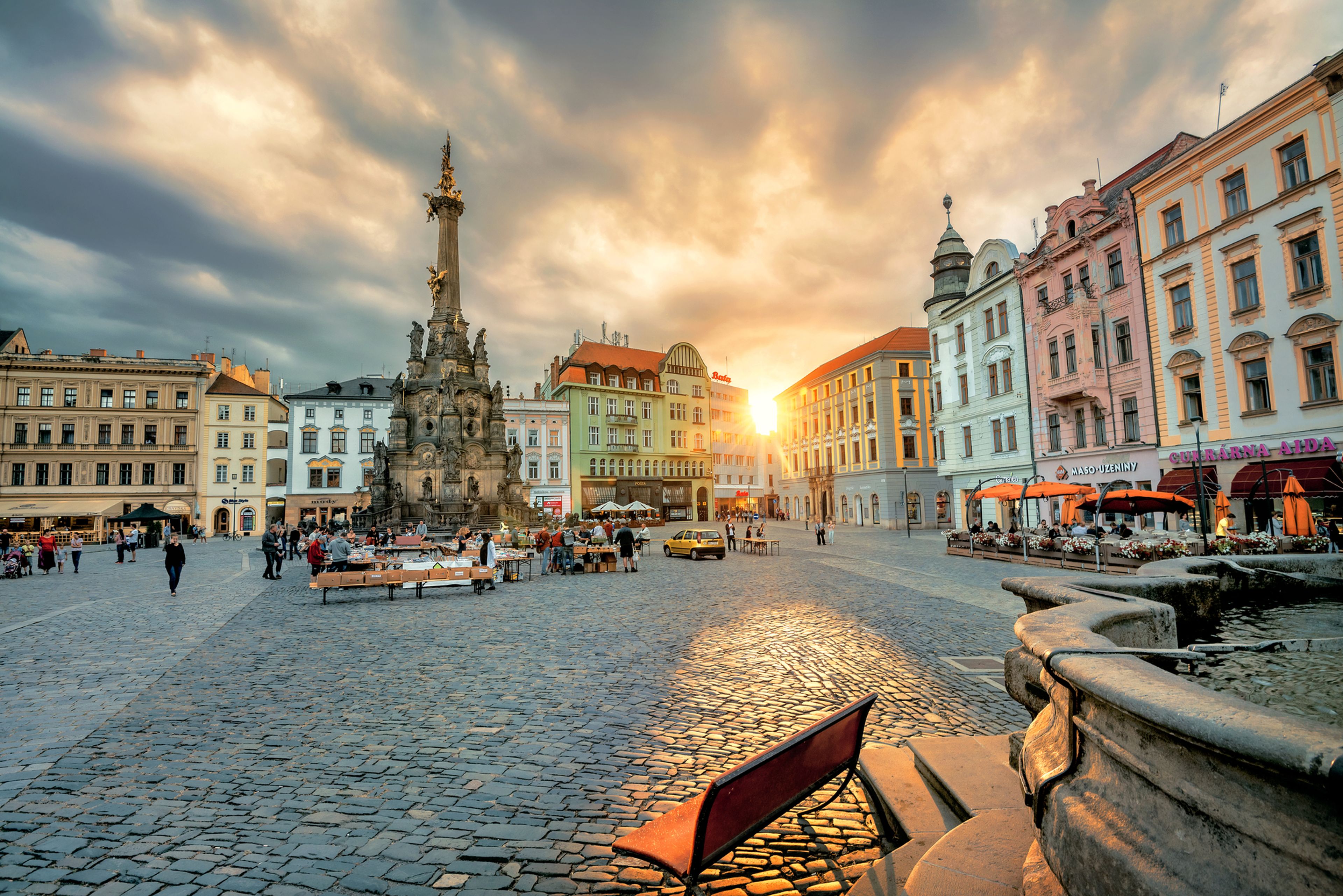 Sloup Nejsvětější Trojice v Olomouci.