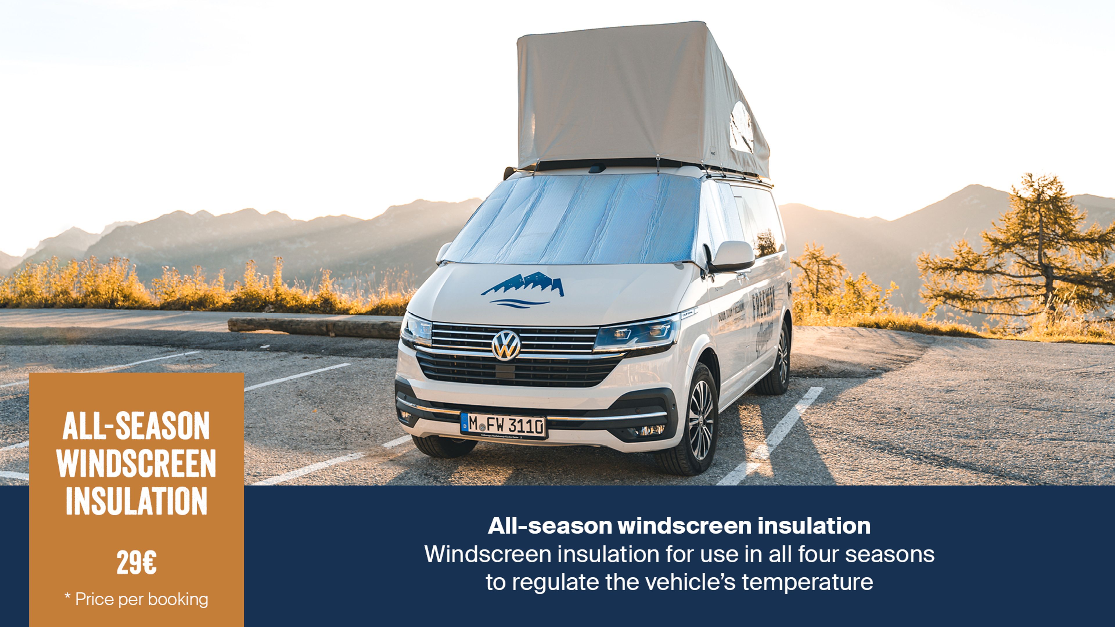 Windscreen insulation