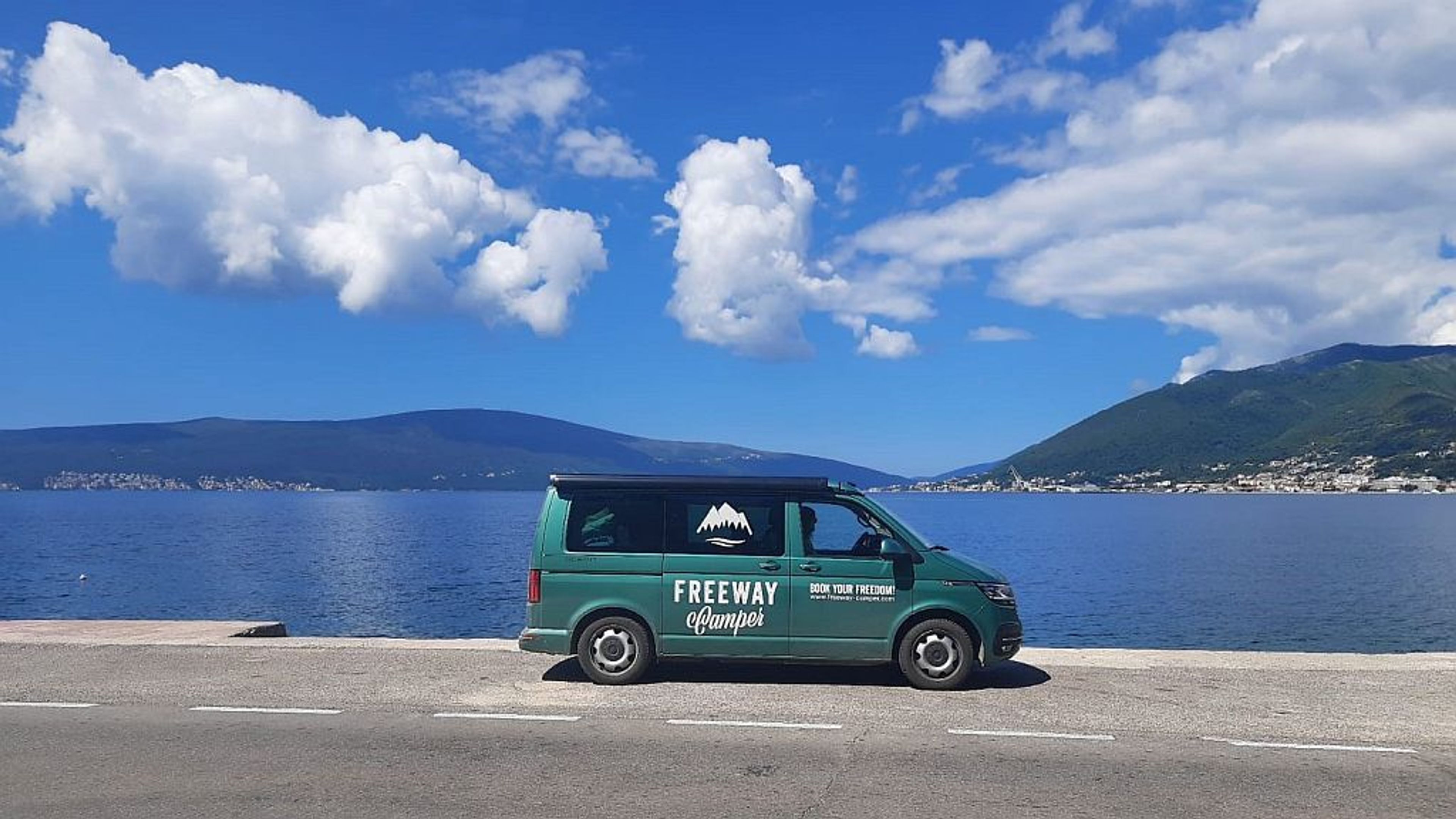 With the camper through Albania