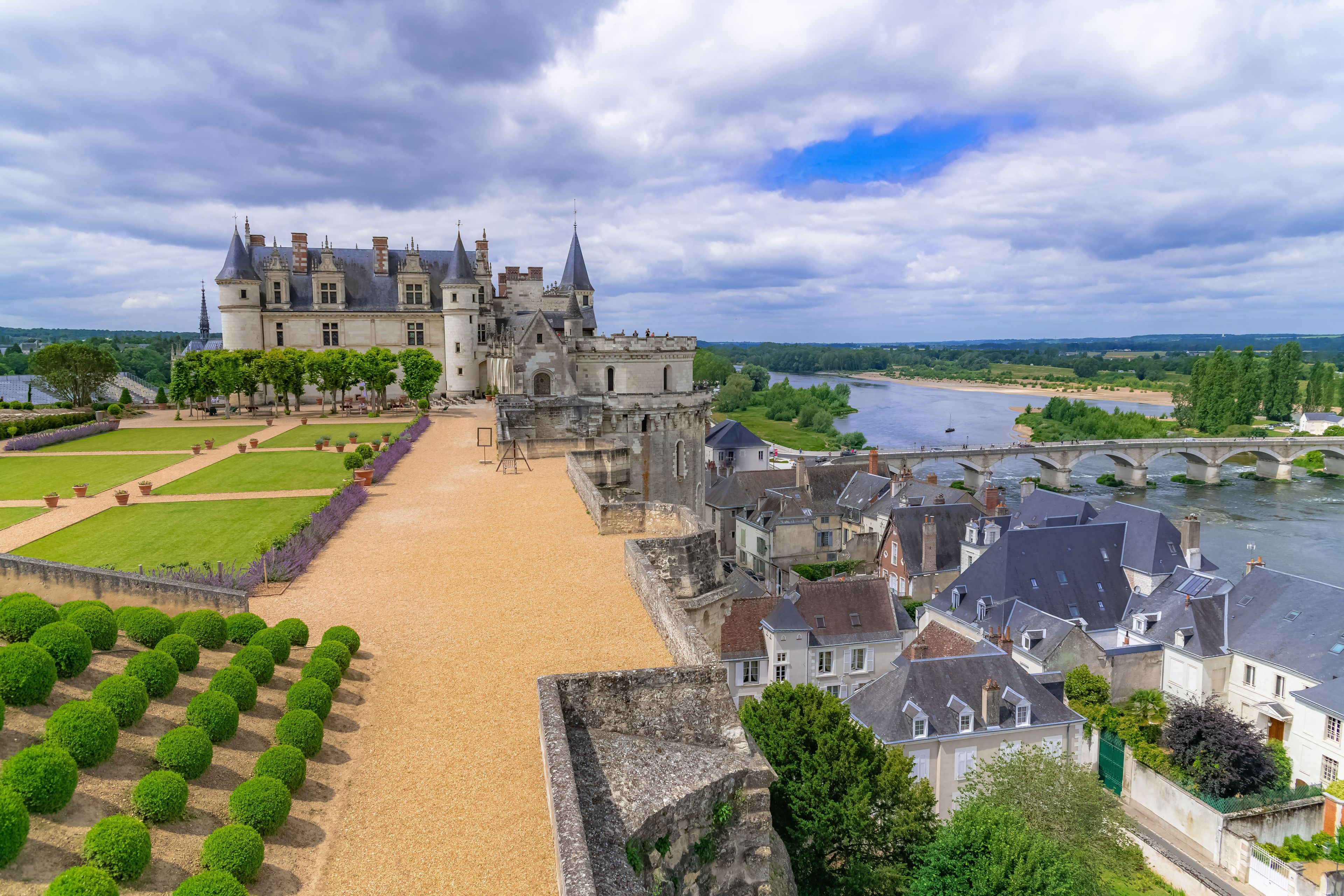 Schloss im Loire Tal, Frankreich