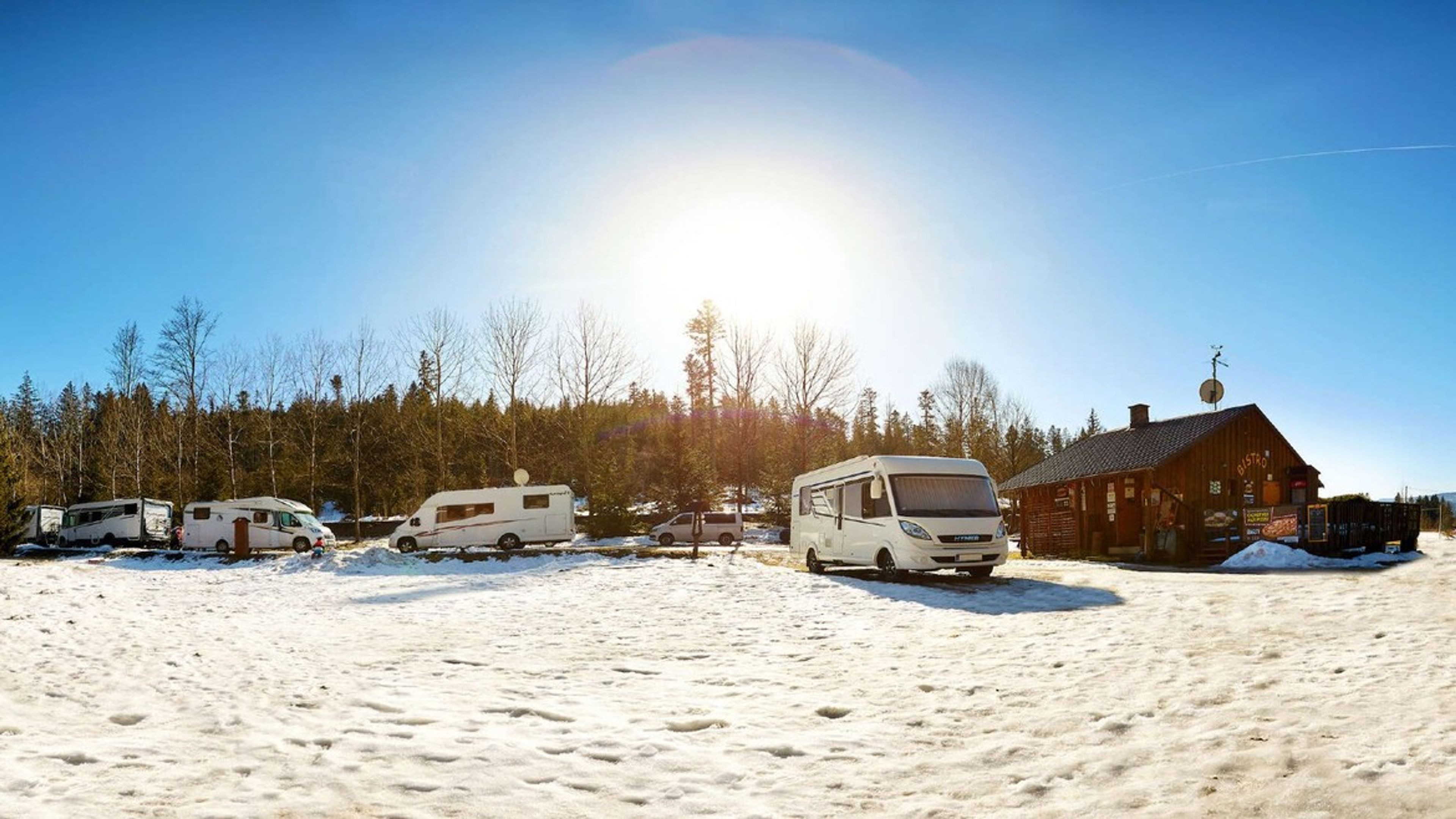 Šumava má jen jeden zimní kemp, nabízí však i další možnosti