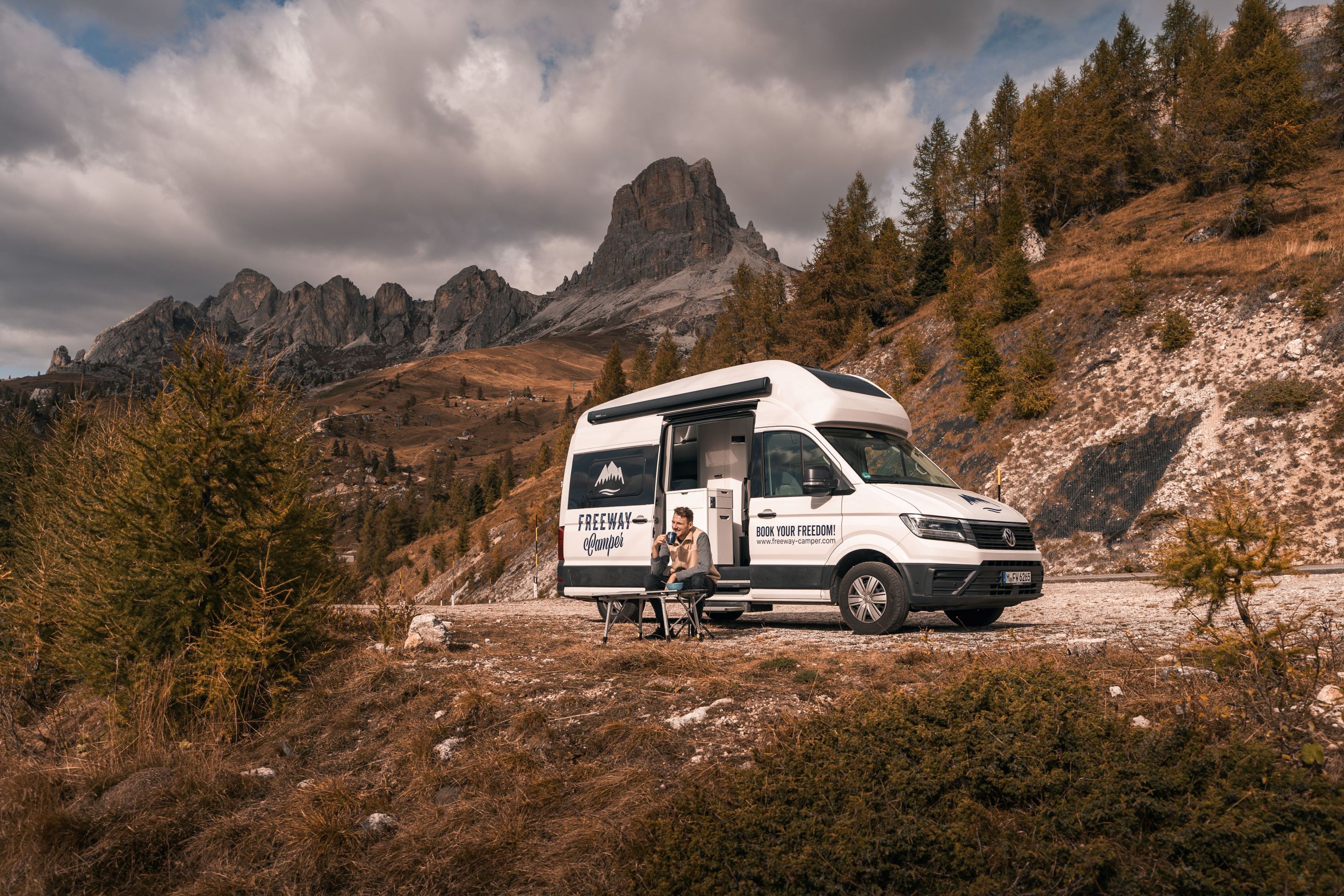 Mit dem VW Grand California in den Dolomiten, Südtirol