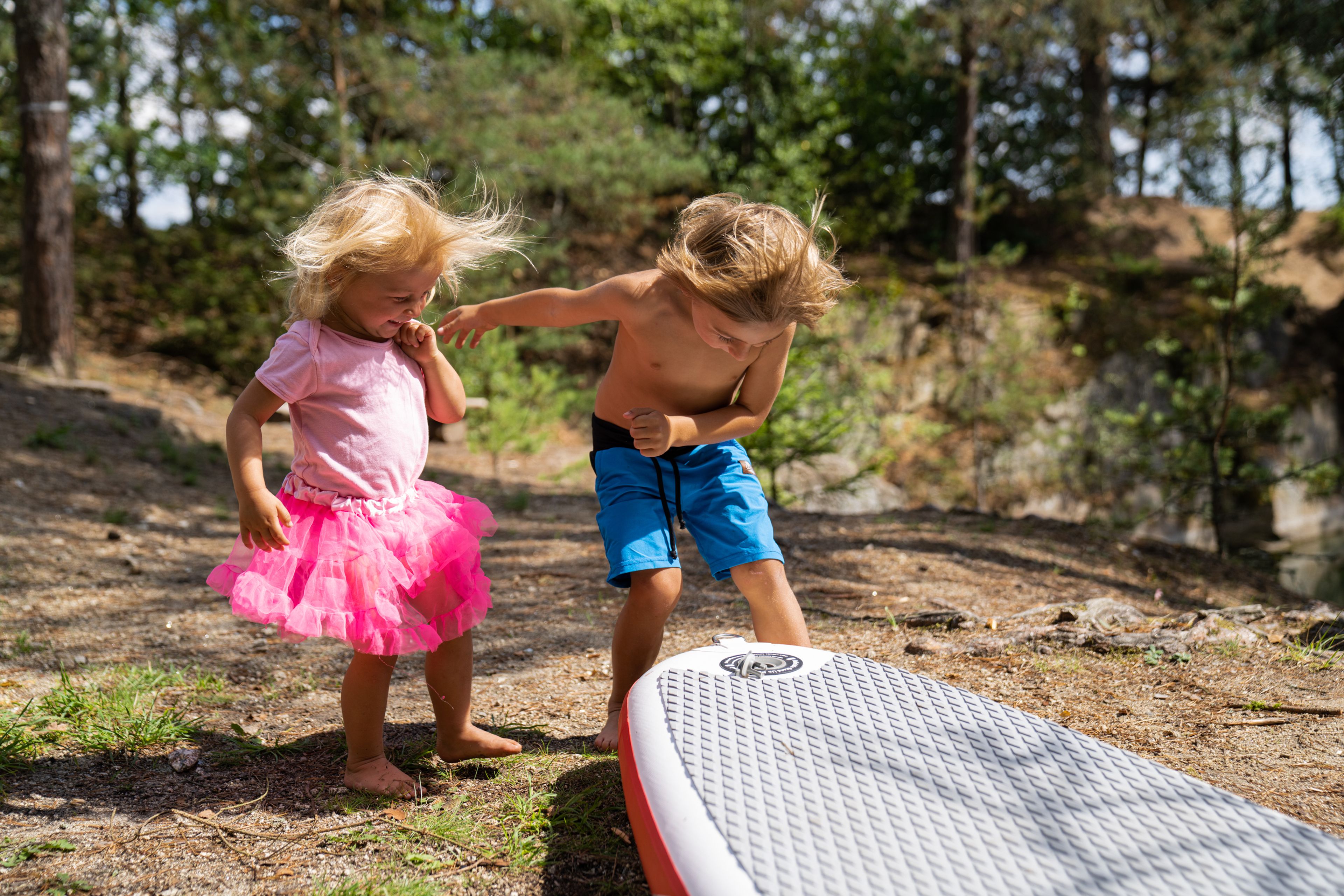 Děti si s paddleboardem užijí legraci.