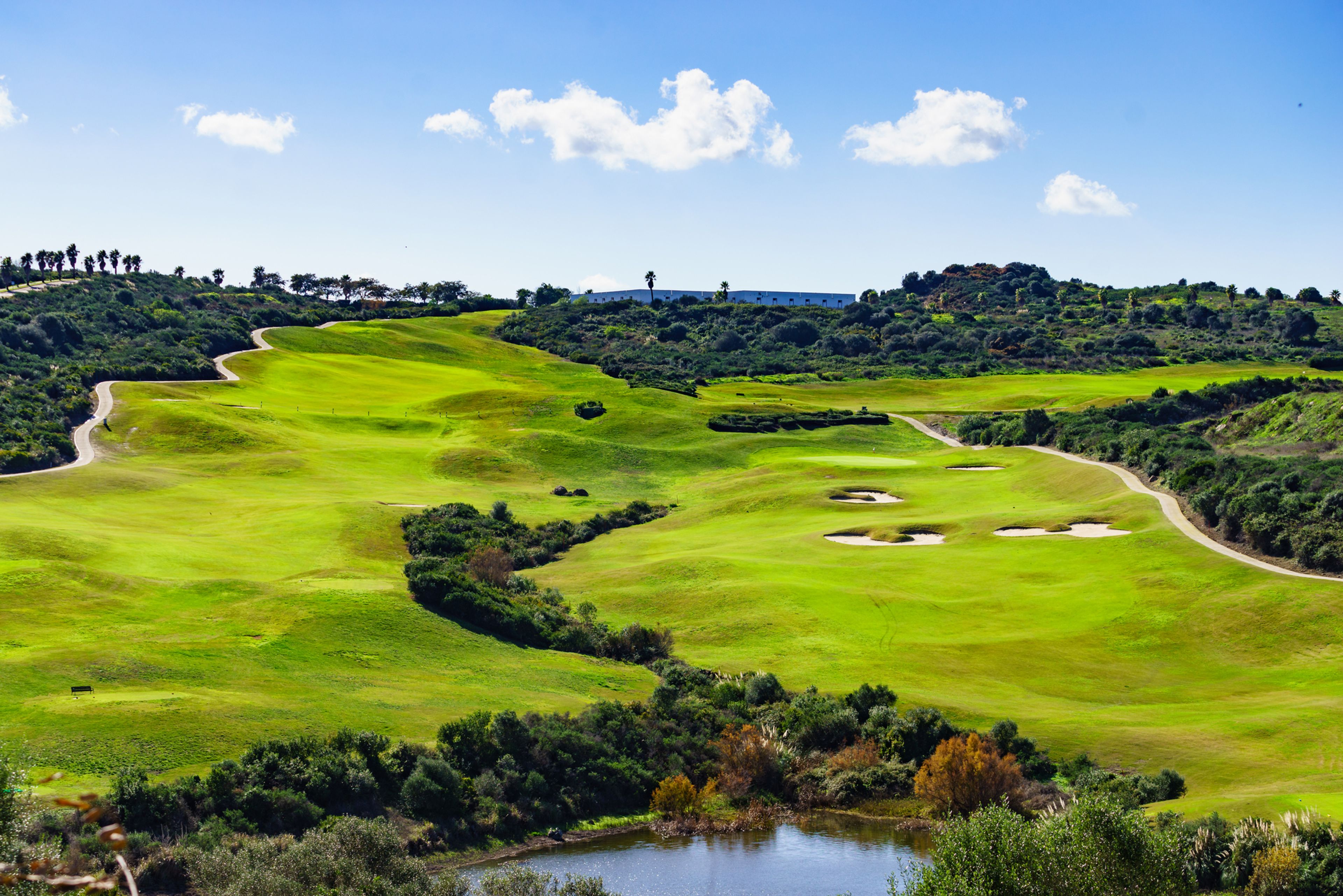 Vybrat si můžete z velkého množství golfových hřišť.