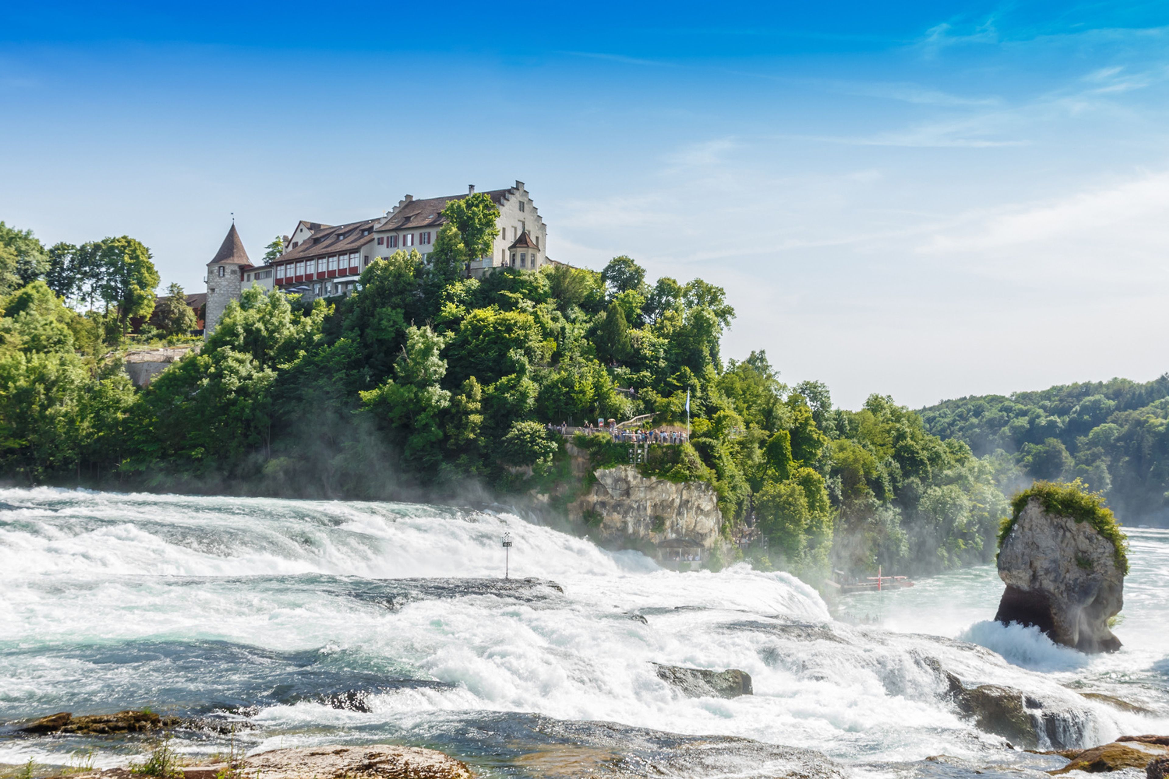 Cascate del Reno a Sciaffusa, Svizzera