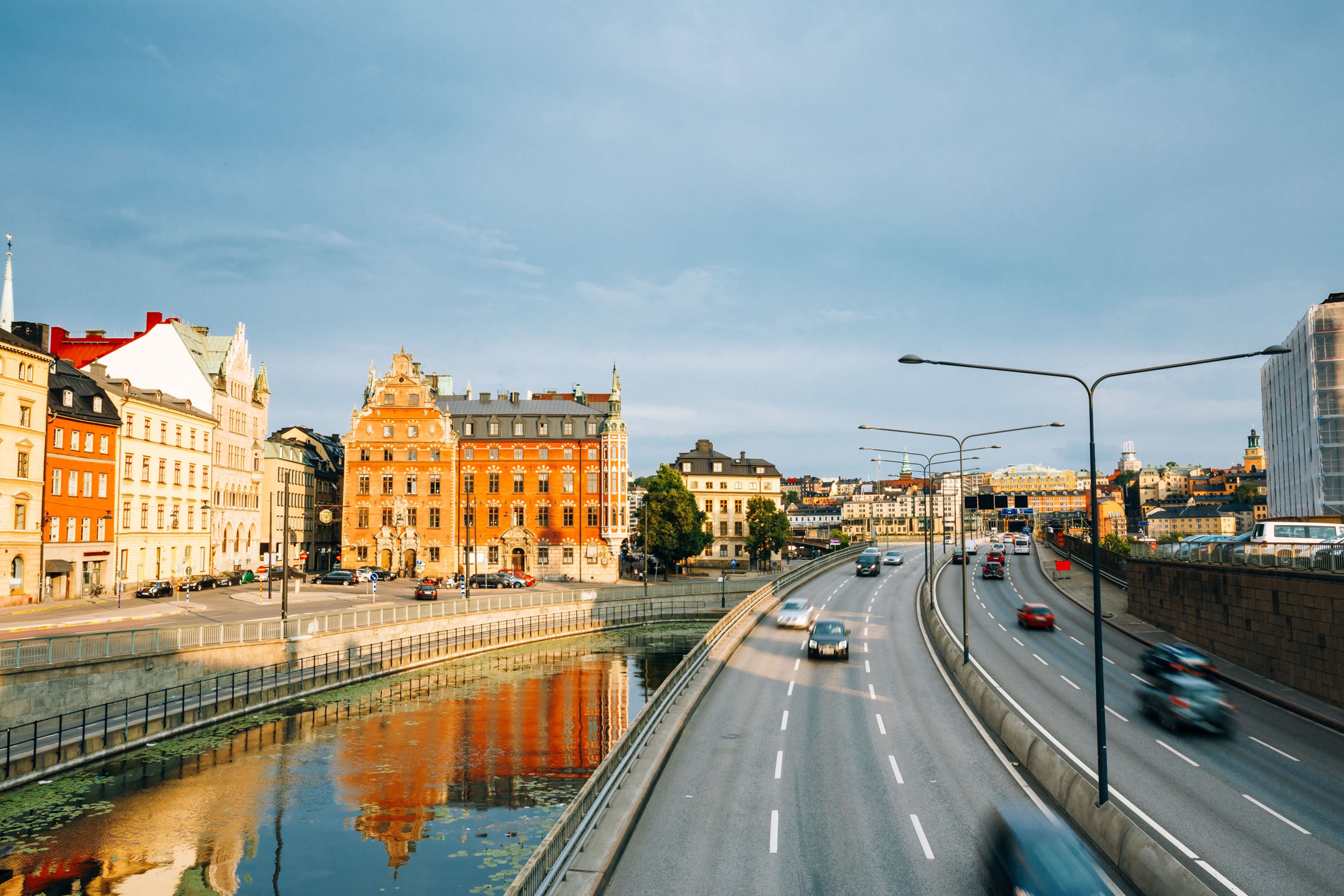 Autobahn in Stockholm