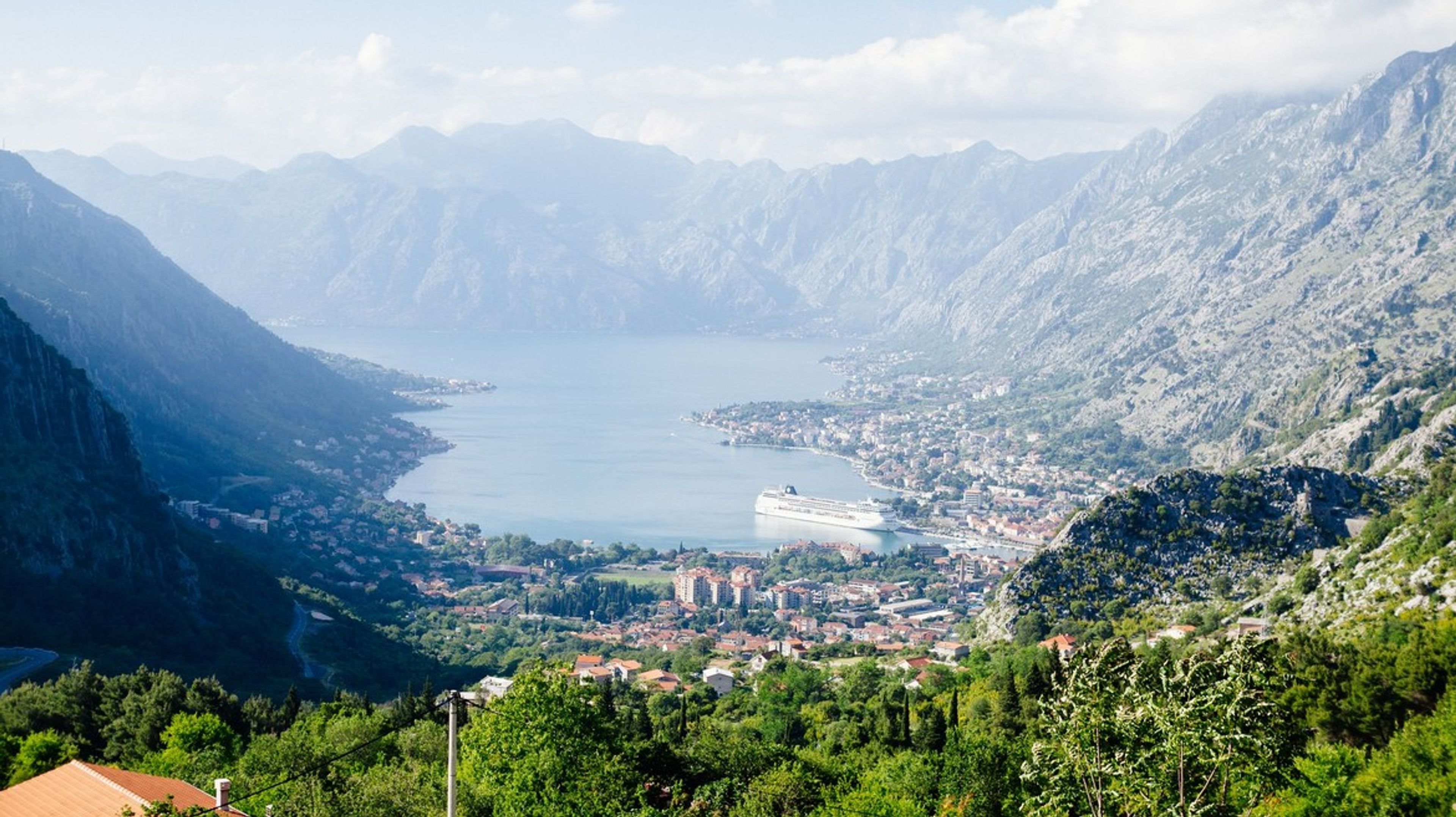 Pohled na Kotor