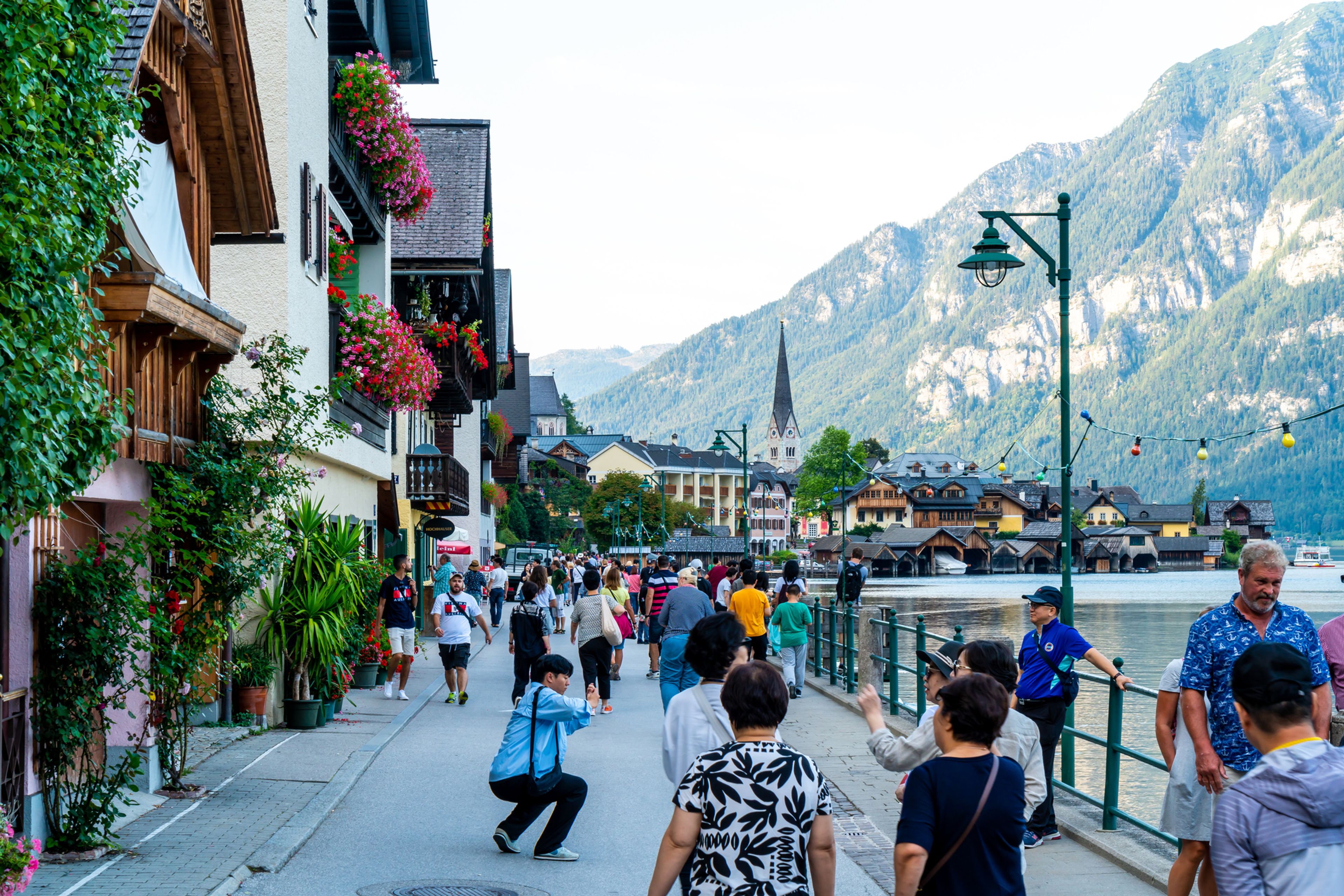 Na podzim není všude tolik turistů jako v létě.