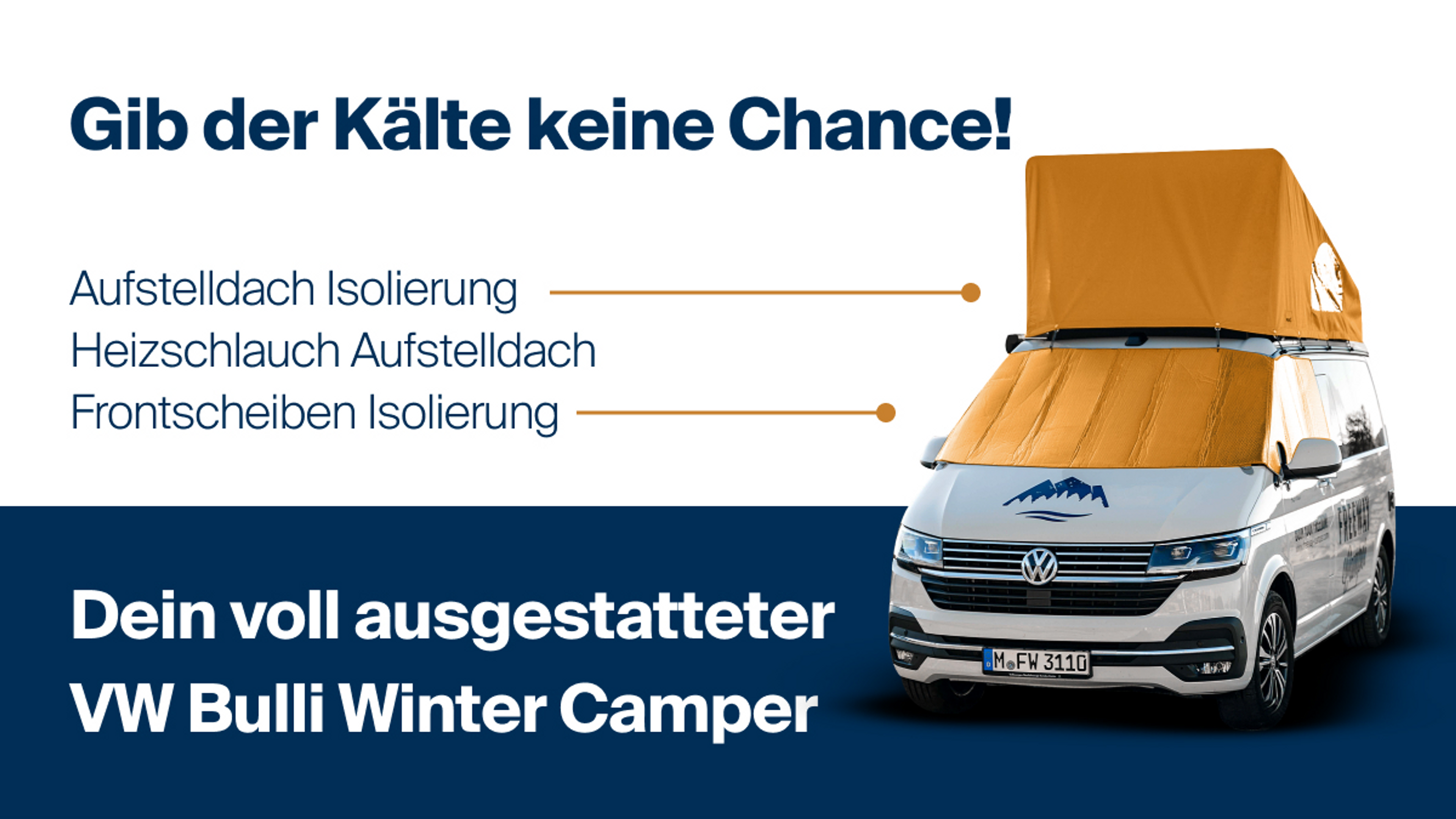 VW Bulli Wintercamper Ausstattung